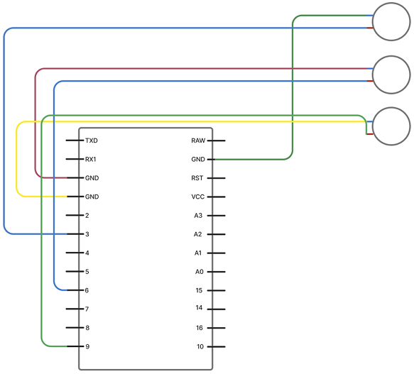 Ultrasonic sensor schematic