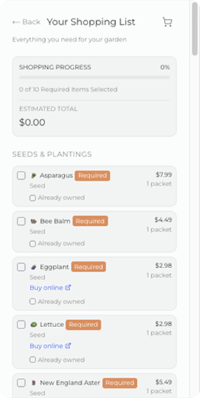 Marketplace screen 1