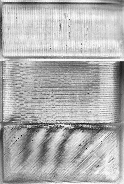 Successful prints with clear grain direction