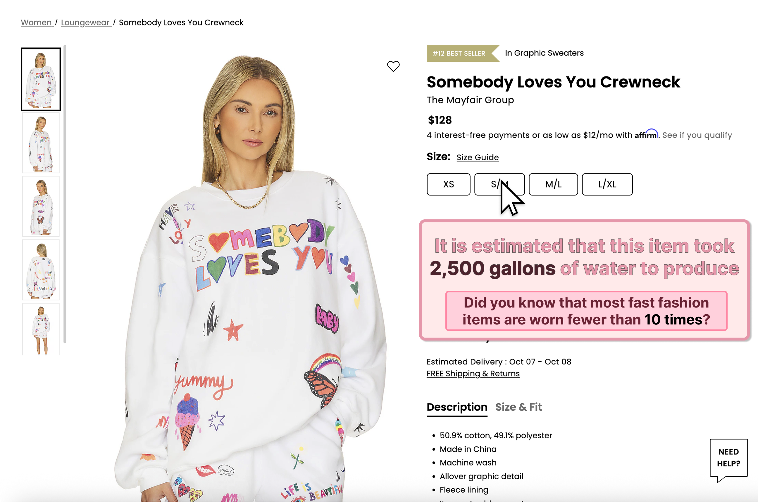 Impact awareness prototype